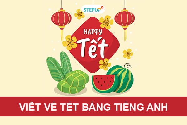 Đoạn văn mẫu viết về Tết bằng tiếng Anh: Writing about Tet holiday in English is not only a chance to show off your language skills, but also a way to introduce our Vietnamese culture to international friends. The image related to this keyword will provide you with some inspiration to write a beautiful piece about Tet in English.
