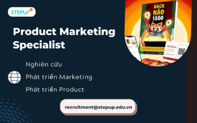 Product Marketing Specialist – Thu nhập 17tr-20tr